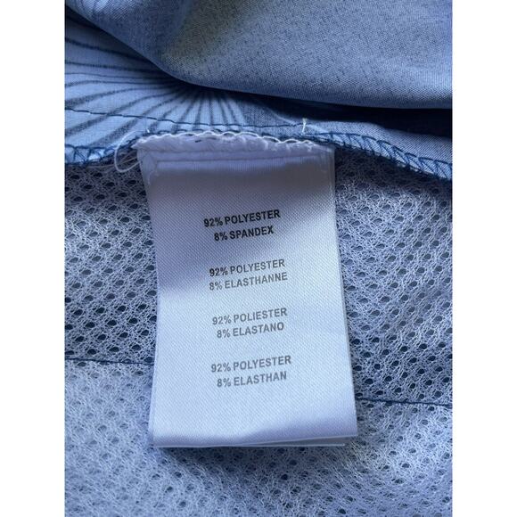 Jacks Surfboards Swim Trunks Mens Large Blue Floral Drawstring Casual Stretch - Picture 7 of 8